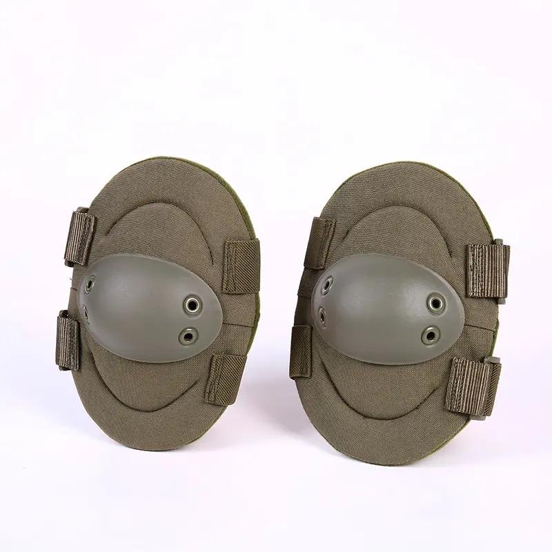 Rodilleras tácticas de tela Oxford estilo hebilla