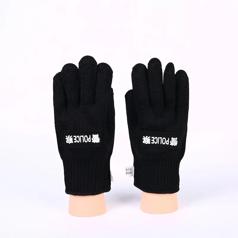 Guantes protectores de punto resistentes a cortes