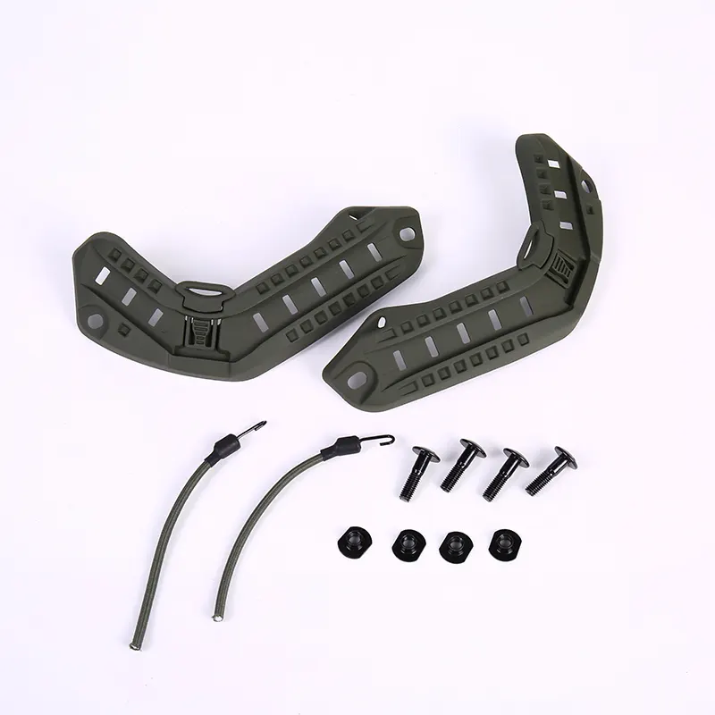 Juego de rieles modulares para casco