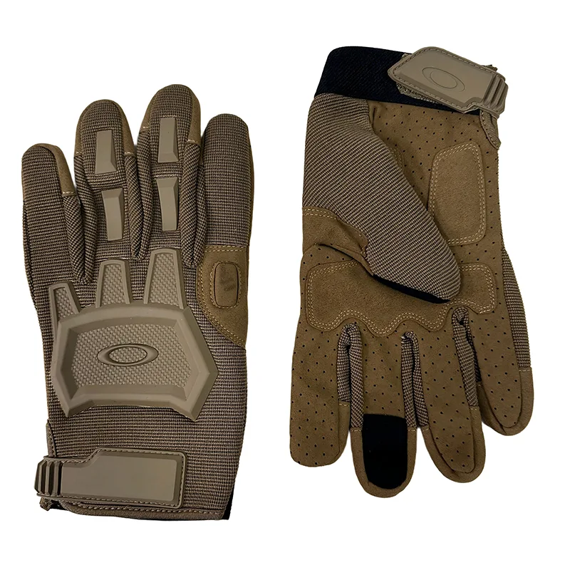 Guantes tácticos color canela