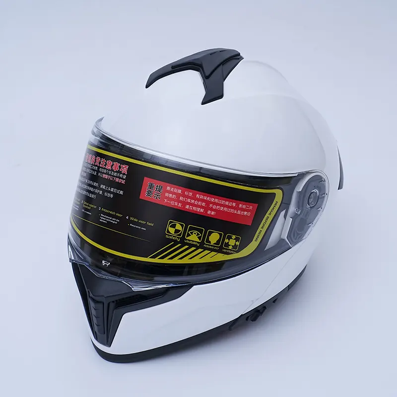 Casco de moto integral ventilado